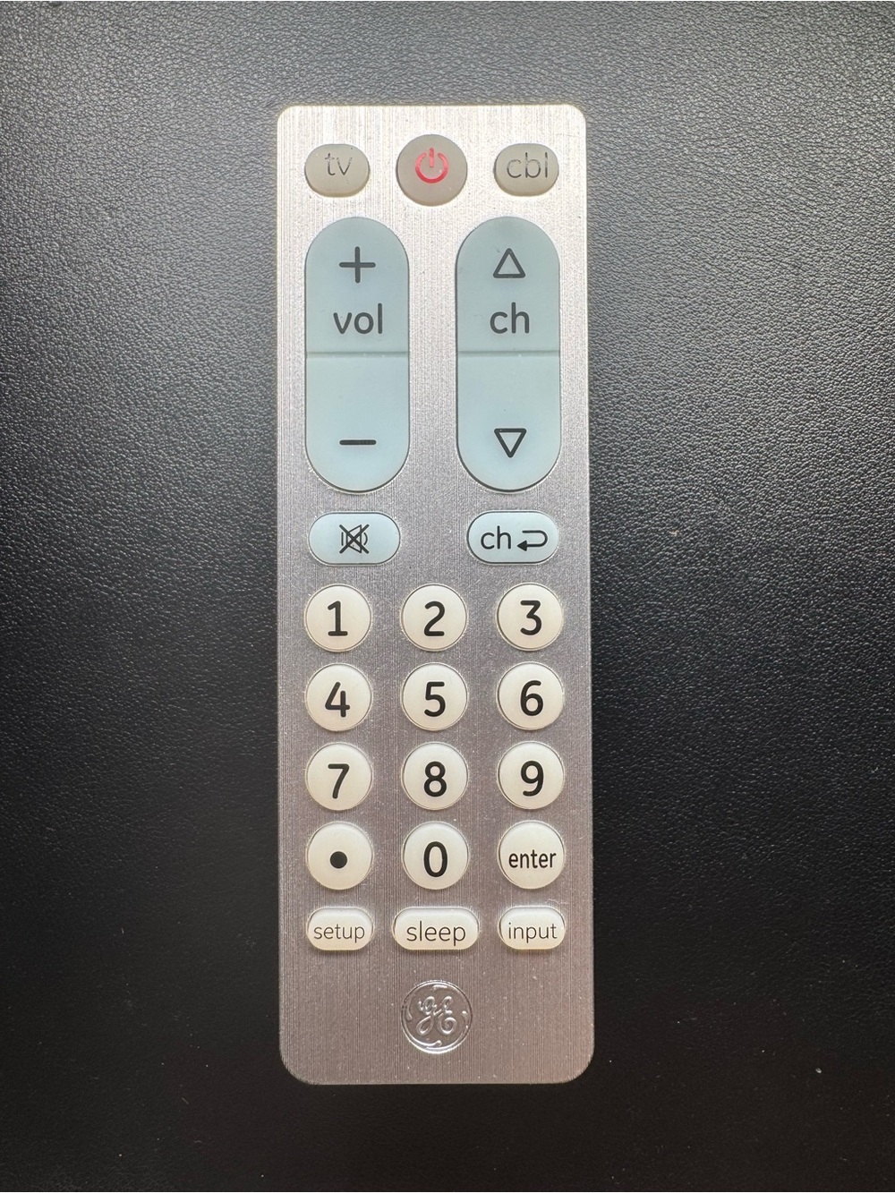 Genuine GE Big Button Universal Remote Control 33700/33701 For Smart TV Blu-Ray